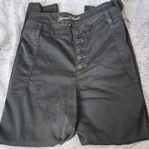 Universal Thread - Size 26WR Dark Green Straight Leg Pants Hardly worn